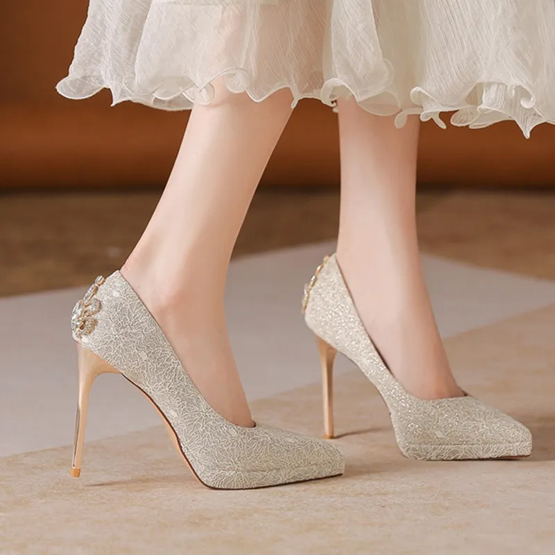 GOSO Slim Heel High Heels Women's-2