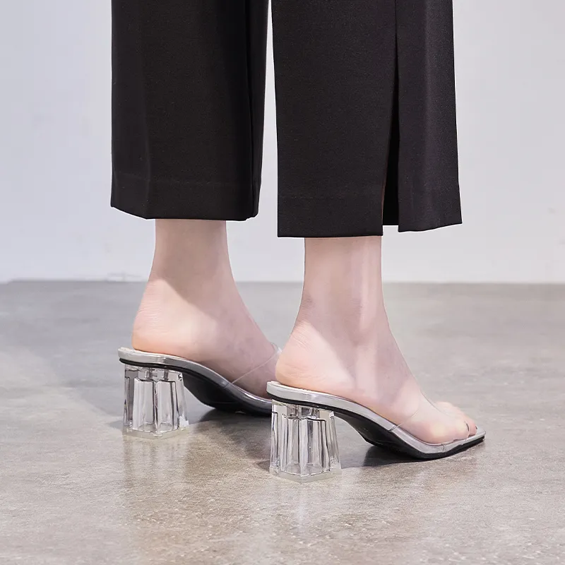 GOSO Rubber Sole Slip Resistant Odor Resistant Slide Slippers Women's-3