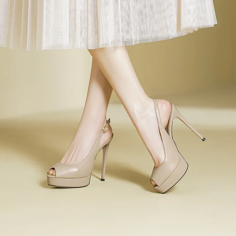 GOSO Slim Heel High Heels Women's-16