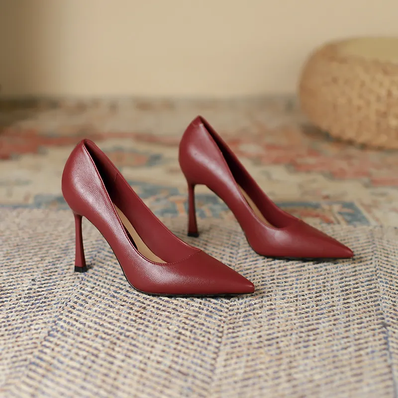GOSO Chunky Heel High Heels Women's-20