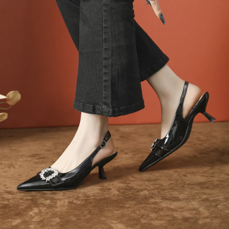 GOSO Slim Heel High Heels Women's-2