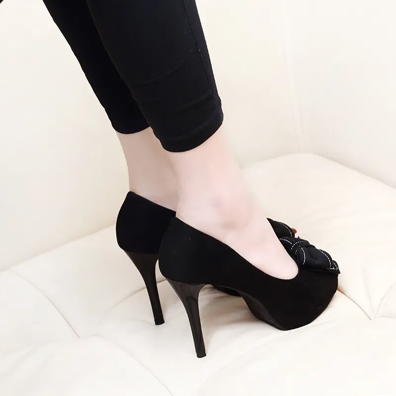 GOSO High Heels Women's Black-5