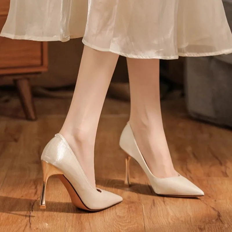 GOSO Slim Heel High Heels 6.5CM Women's-2