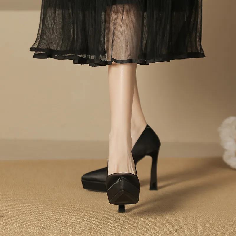 GOSO Slim Heel High Heels Women's-2