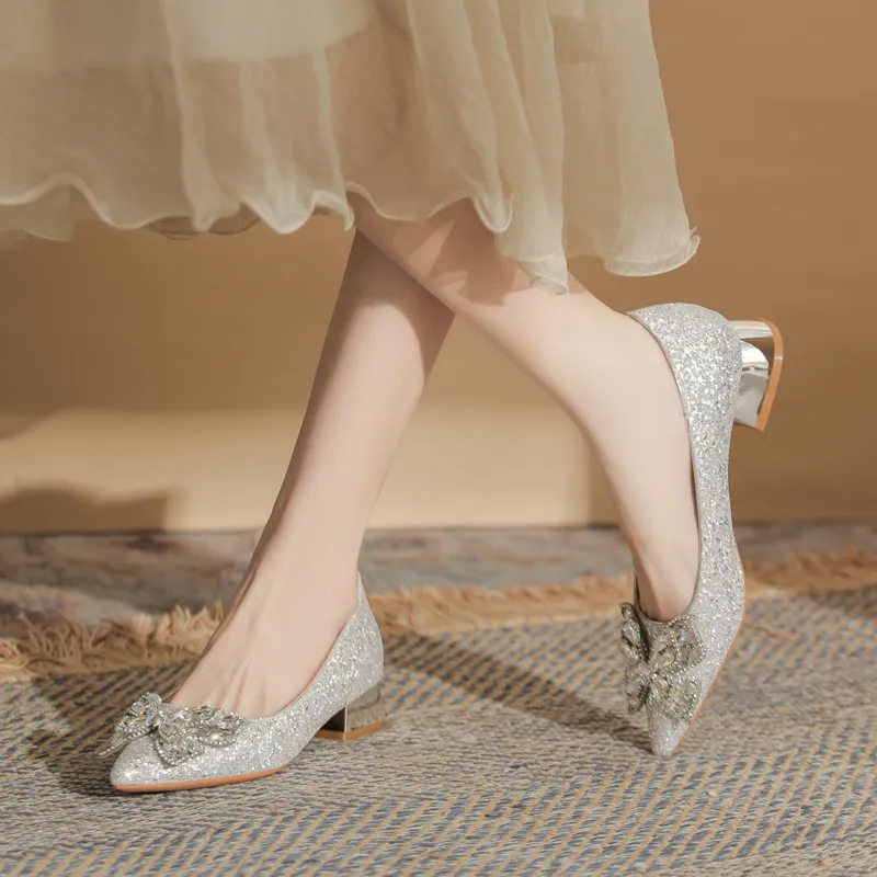 GOSO Chunky Heel High Heels Women's-10
