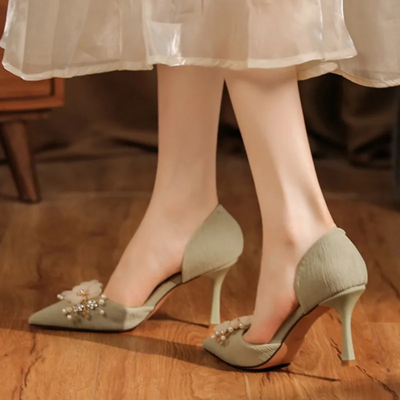 GOSO High Heels Women's Green-2