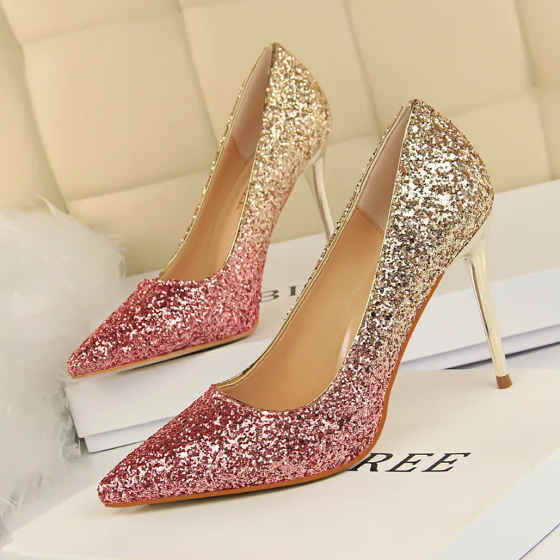 GOSO Slim Heel High Heels Women's-23