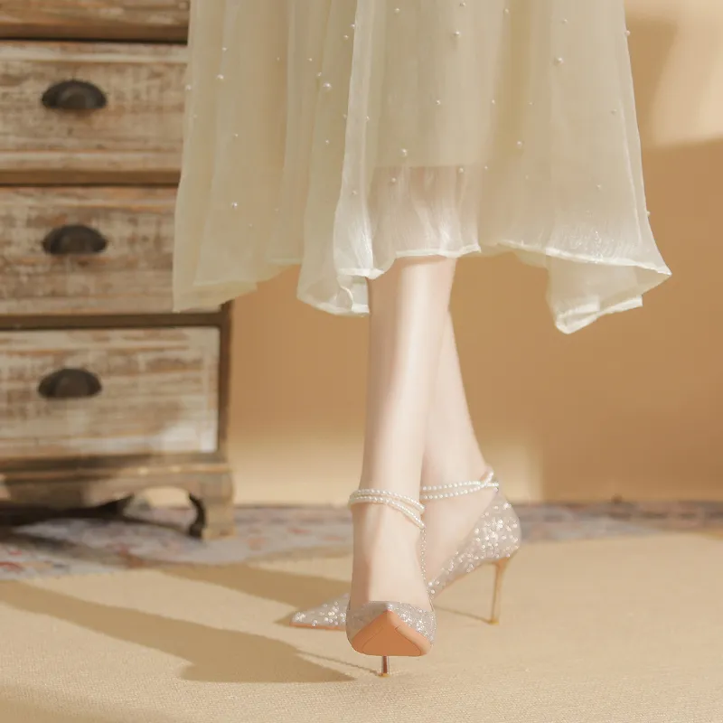 GOSO Slim Heel High Heels Women's-2