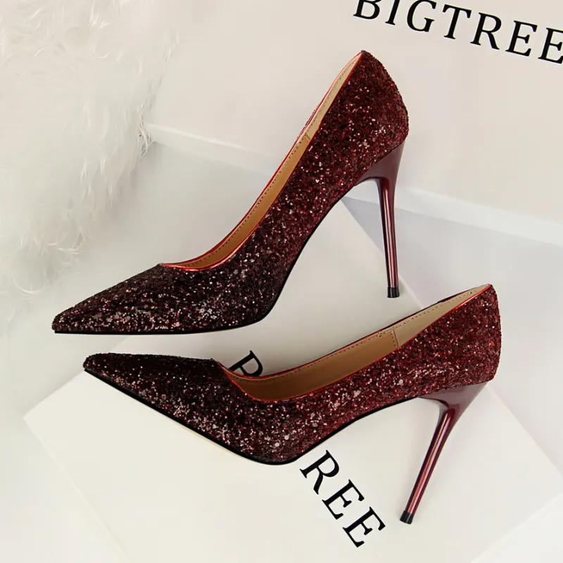 GOSO Slim Heel High Heels Women's-27
