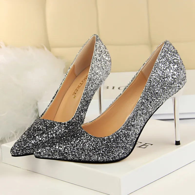 GOSO Slim Heel High Heels Women's-16