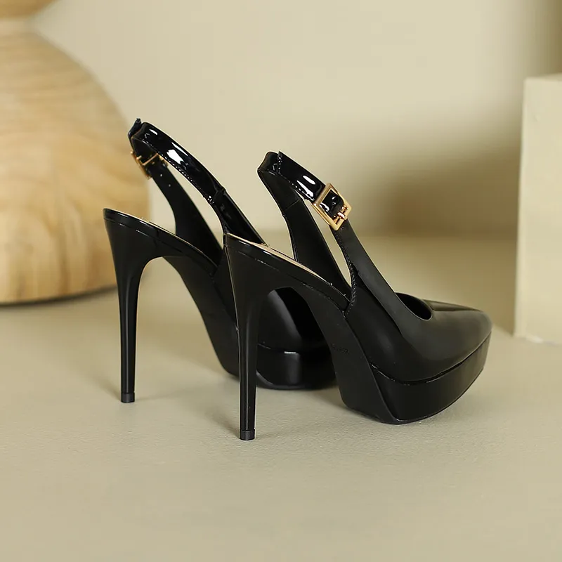 GOSO Slim Heel High Heels 12CM Women's-6