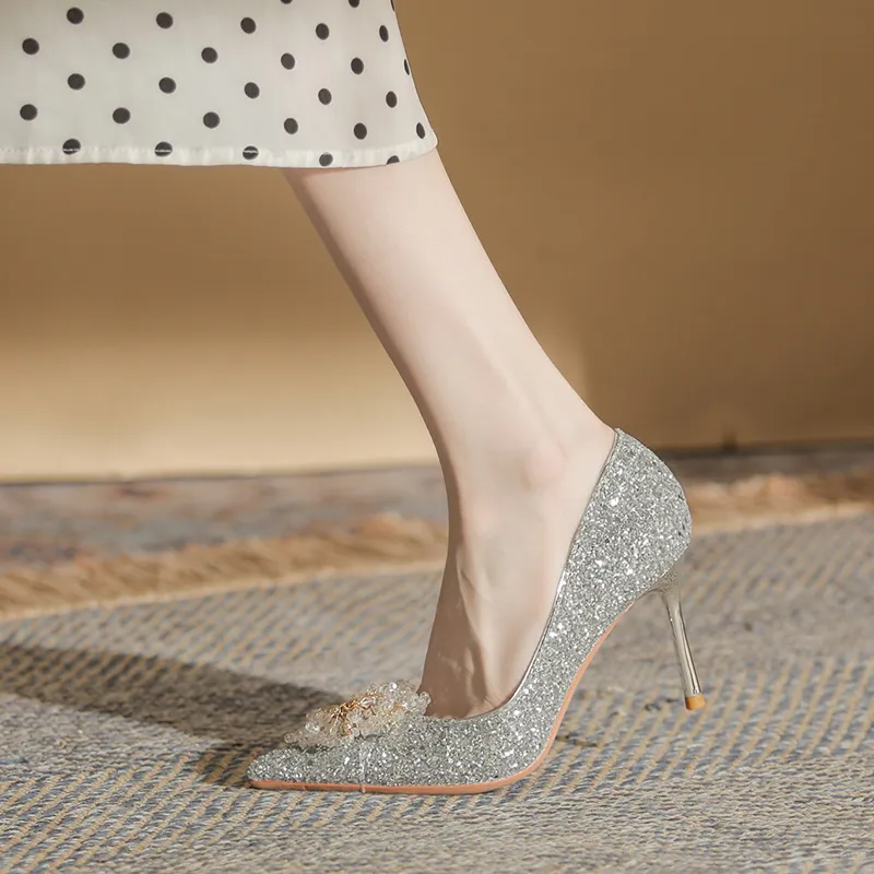 GOSO Slim Heel High Heels Women's-8