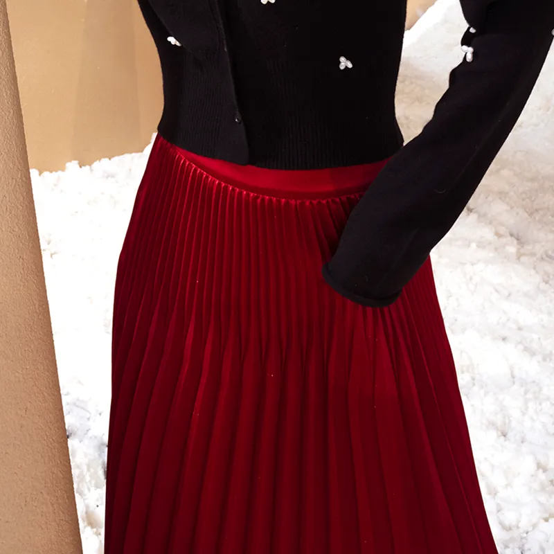 AS DALIO Casual Long Skirt Women's-8