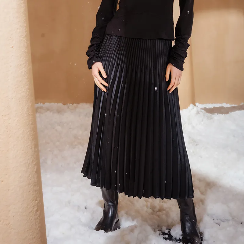 AS DALIO Casual Long Skirt Women's-4