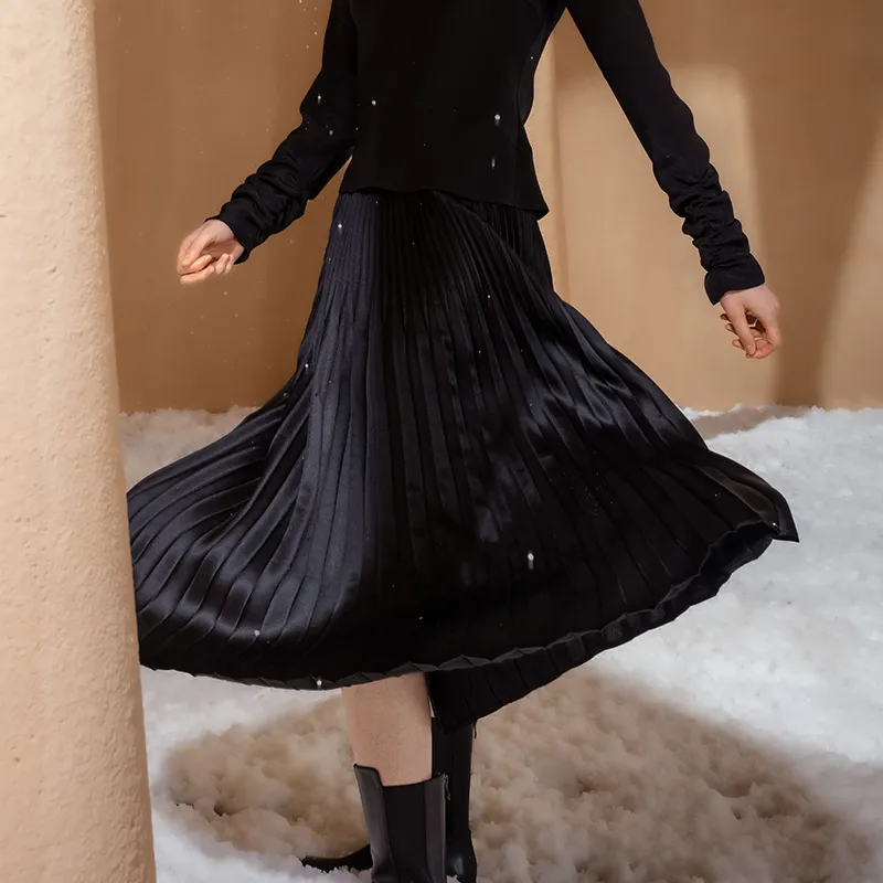 AS DALIO Casual Long Skirt Women's-3