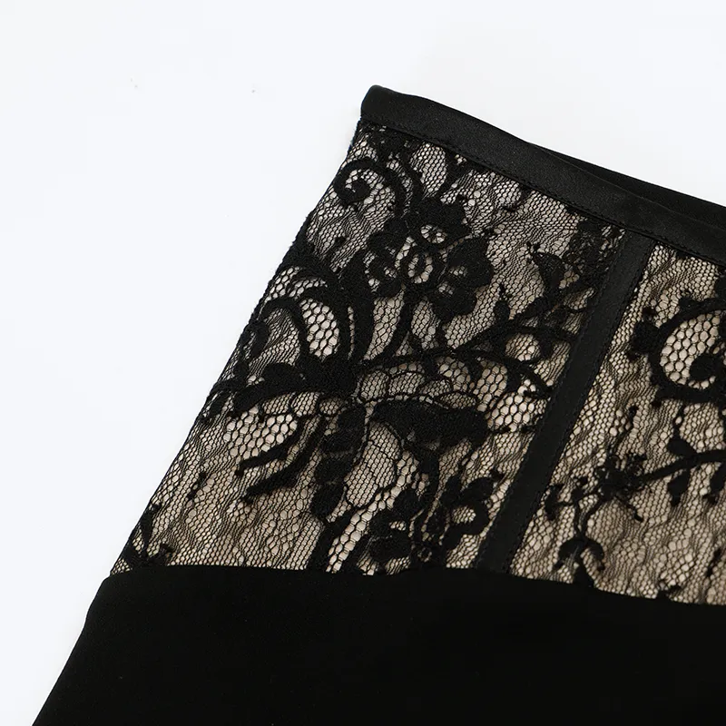 AS DALIO Casual Long Skirt Women's Black-2