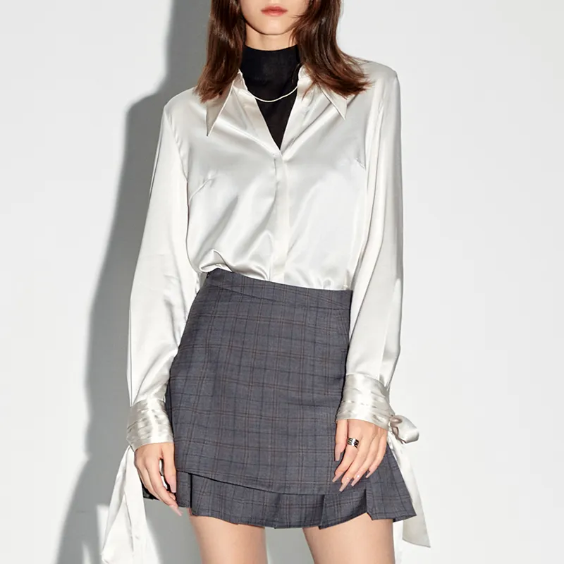 AS DALIO Casual Short Skirts Women's Dark Gray-1