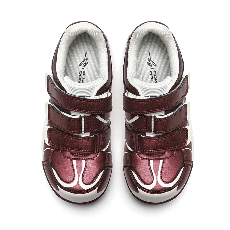 Mule Donkey Lightweight Height Increasing Low-Top Skateboard Shoes Unisex Burgundy Box Included-4
