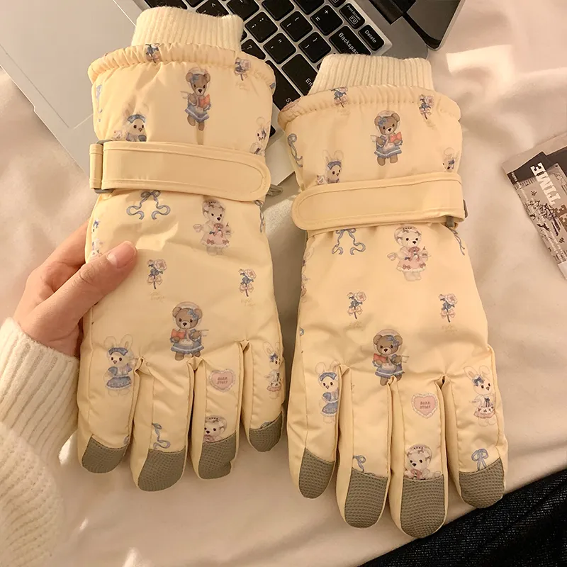LEACCO Ski Gloves Gloves Unisex-1
