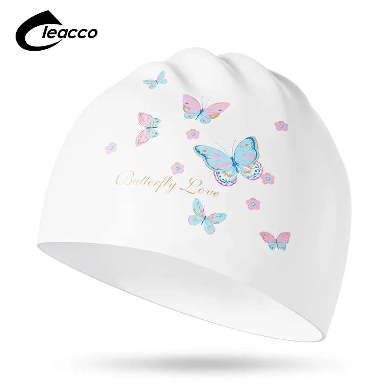 LEACCO Swimming Caps Swim Women's-2