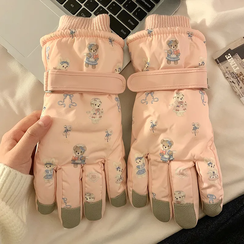 LEACCO Ski Gloves Gloves Unisex-5