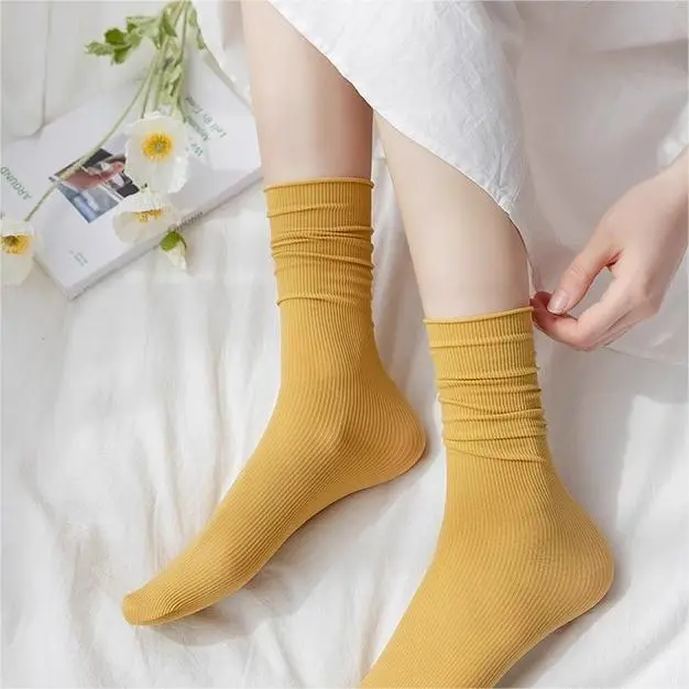 Mona Mid Calf Socks Women's Combo Set-25