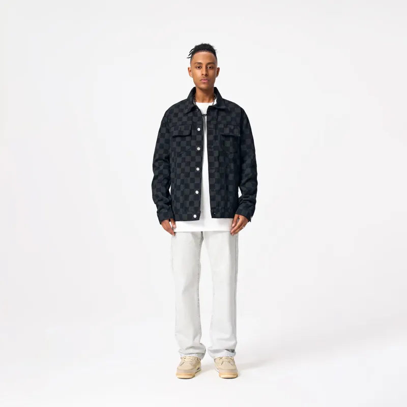YearnObtainRainbow FW23 Coat Unisex Black-6