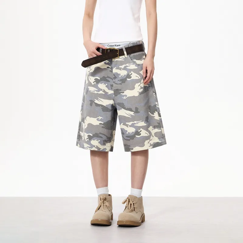 YearnObtainRainbow Denim Shorts Unisex-5