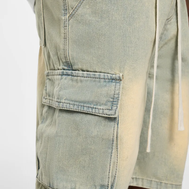 YearnObtainRainbow Denim Shorts Unisex-7