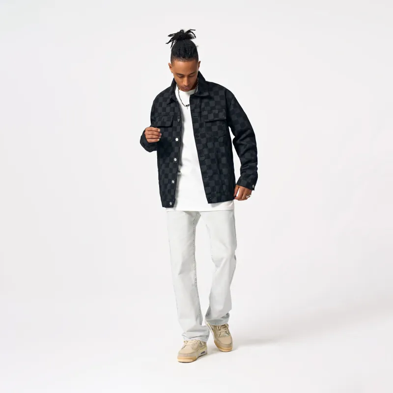 YearnObtainRainbow FW23 Coat Unisex Black-8