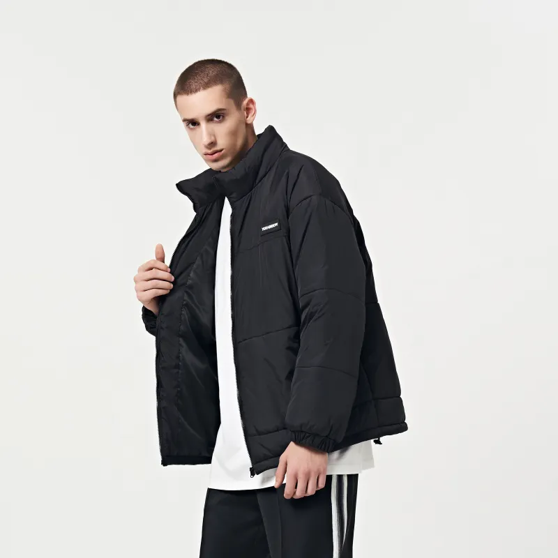 YearnObtainRainbow Puffer Jacket Unisex Black-5