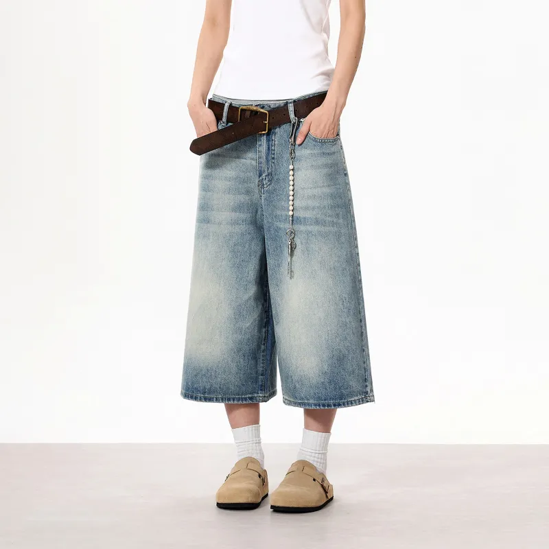 YearnObtainRainbow Denim Shorts Unisex-5