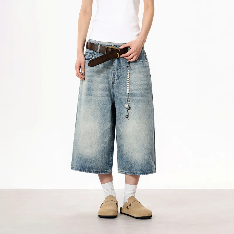 YearnObtainRainbow Denim Shorts Unisex-6
