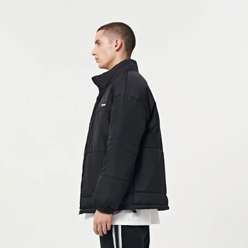 YearnObtainRainbow Puffer Jacket Unisex Black-4