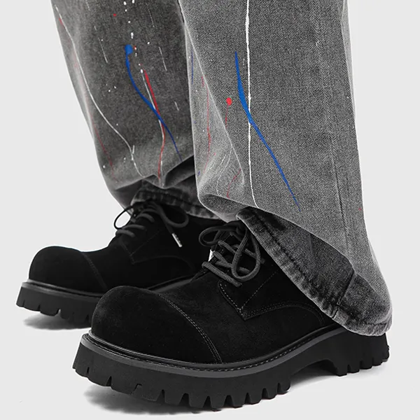 RZAAZ Casual Shoes Unisex Black-7