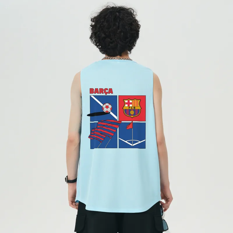 FCB ARCELONA Tank Tops Unisex-7