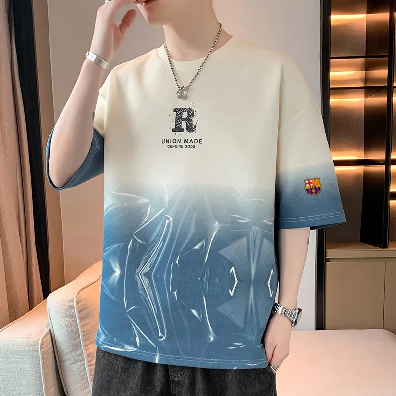 FCB ARCELONA T Shirts Men-11