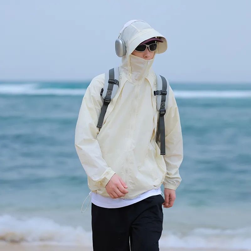 FCB ARCELONA Super Light, Breathable, Quick Dry, Windproof, Cooling, Sun Protection Sun Protection Clothing Unisex-2