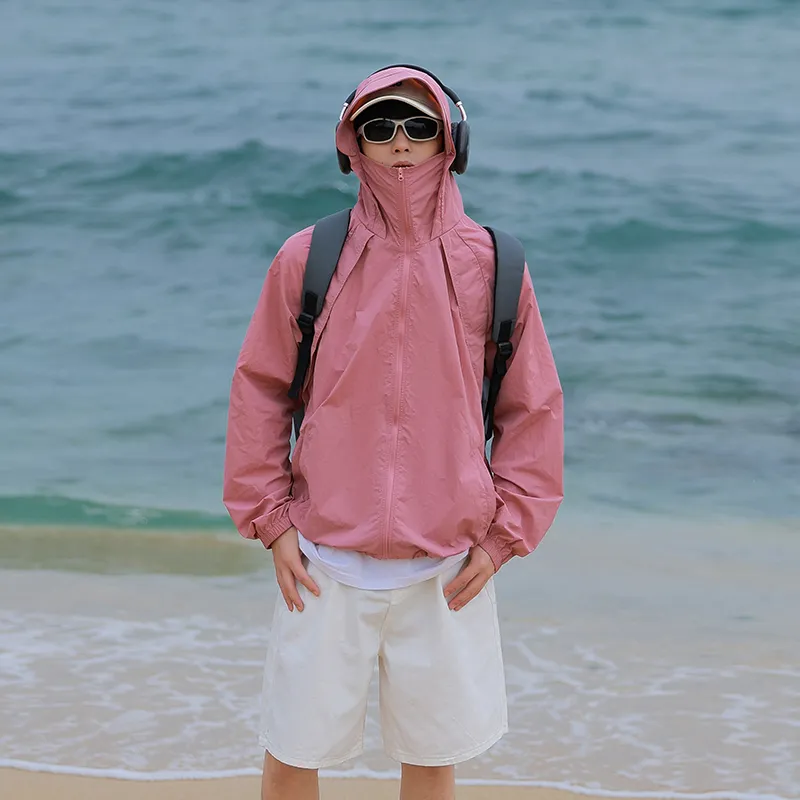 FCB ARCELONA Super Light, Breathable, Quick Dry, Windproof, Cooling, Sun Protection Sun Protection Clothing Unisex-10
