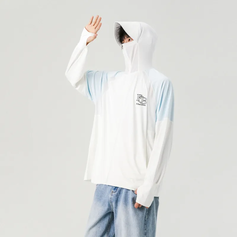 FCB ARCELONA Super Light, Breathable, Quick Dry, Dust Resistant, Insect Resistant Sun Protection Clothing Unisex-12
