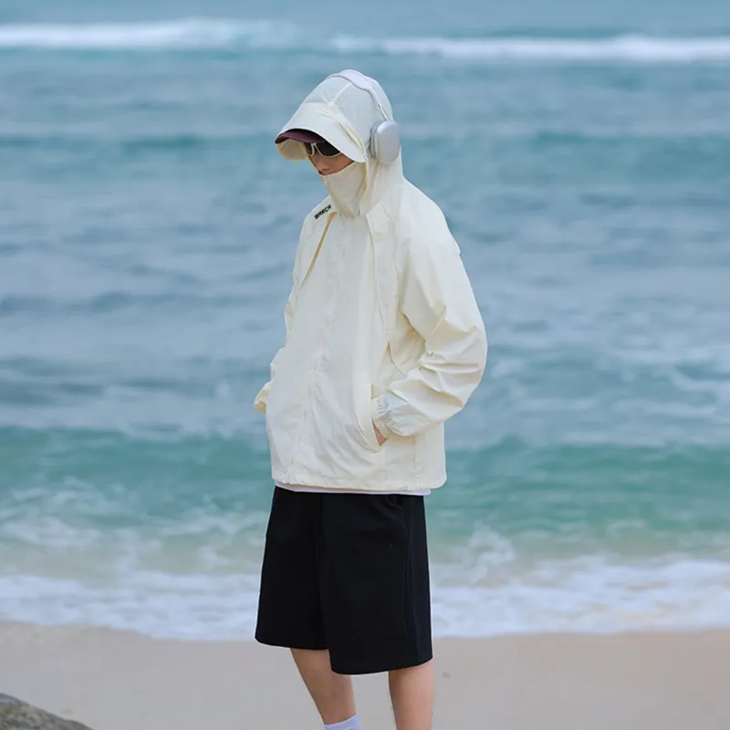 FCB ARCELONA Super Light, Breathable, Quick Dry, Windproof, Cooling, Sun Protection Sun Protection Clothing Unisex-3