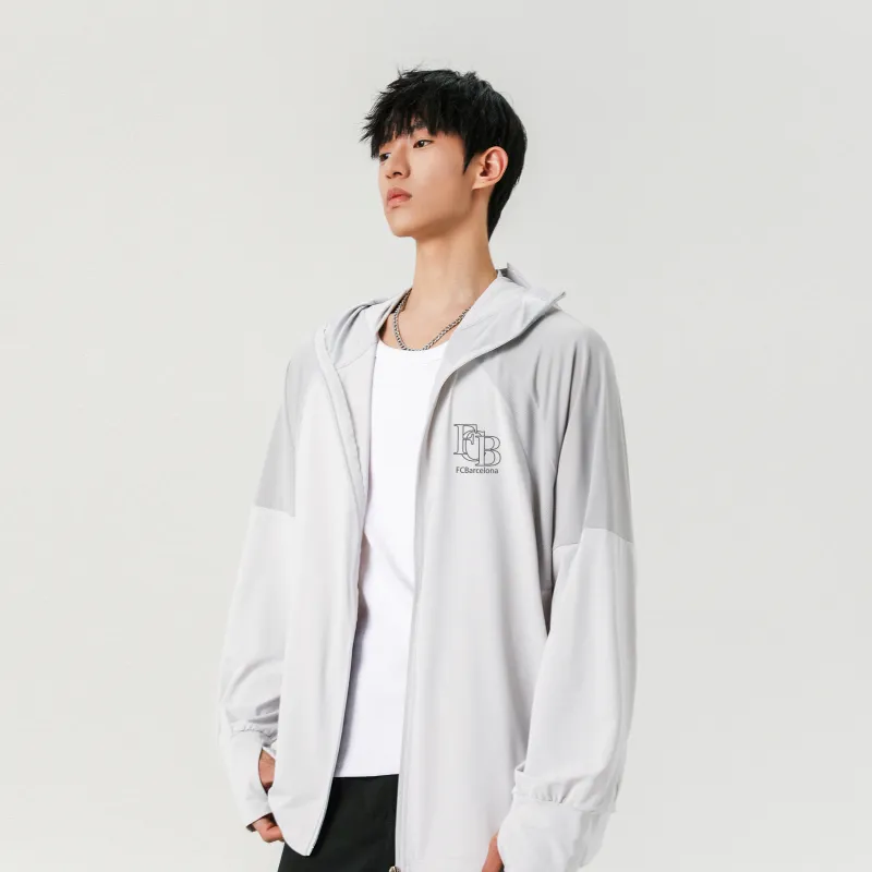 FCB ARCELONA Super Light, Breathable, Quick Dry, Dust Resistant, Insect Resistant Sun Protection Clothing Unisex-4