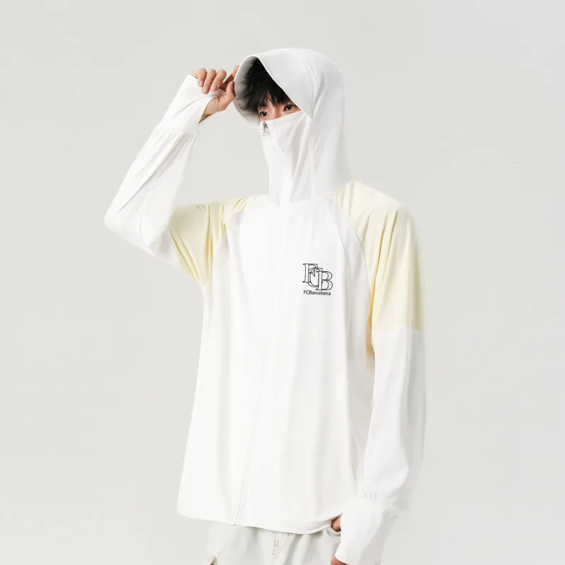FCB ARCELONA Super Light, Breathable, Quick Dry, Dust Resistant, Insect Resistant Sun Protection Clothing Unisex-9