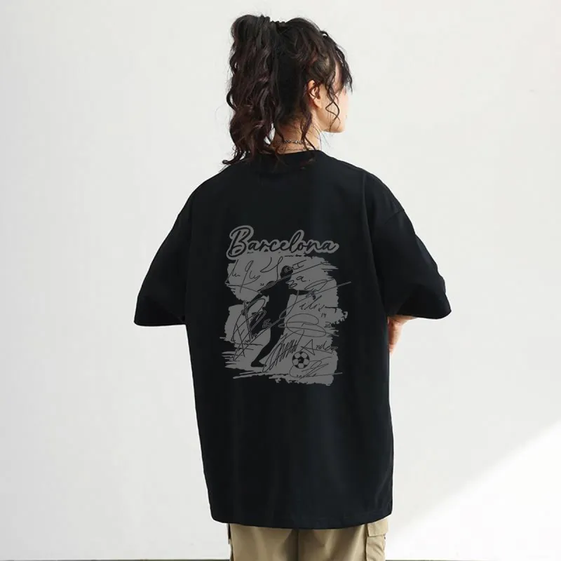 FCB ARCELONA T Shirts Unisex-19