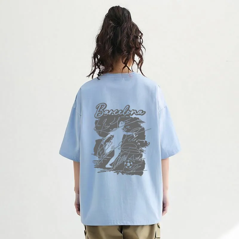 FCB ARCELONA T Shirts Unisex-14