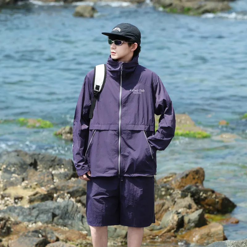 FCB ARCELONA Super Lightweight And Breathable Sun Protection Clothing Unisex-15