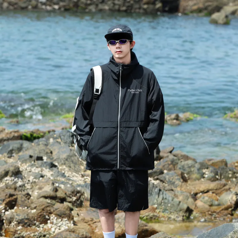 FCB ARCELONA Super Lightweight And Breathable Sun Protection Clothing Unisex-4