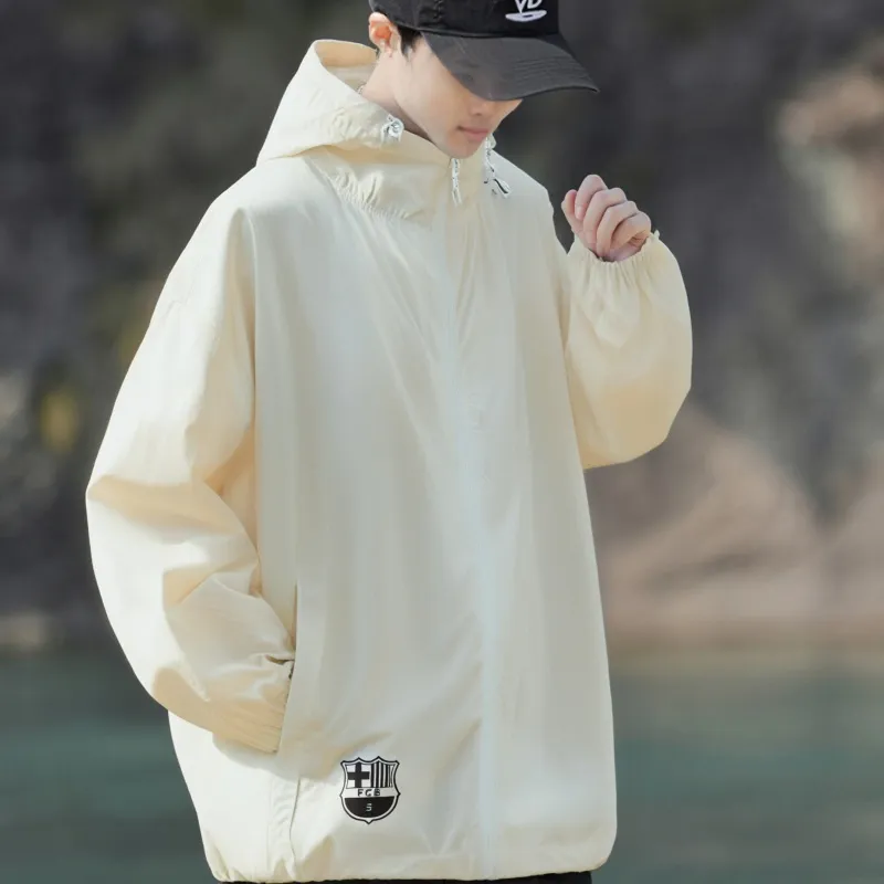 FCB ARCELONA Super Light, Breathable, Quick Dry, Cooling, UV Protection Sun Protection Clothing Unisex-18
