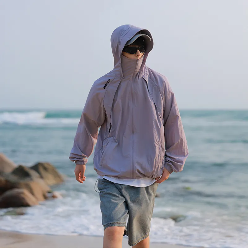 FCB ARCELONA Super Light, Breathable, Quick Dry, Windproof, Cooling, Sun Protection Sun Protection Clothing Unisex-21