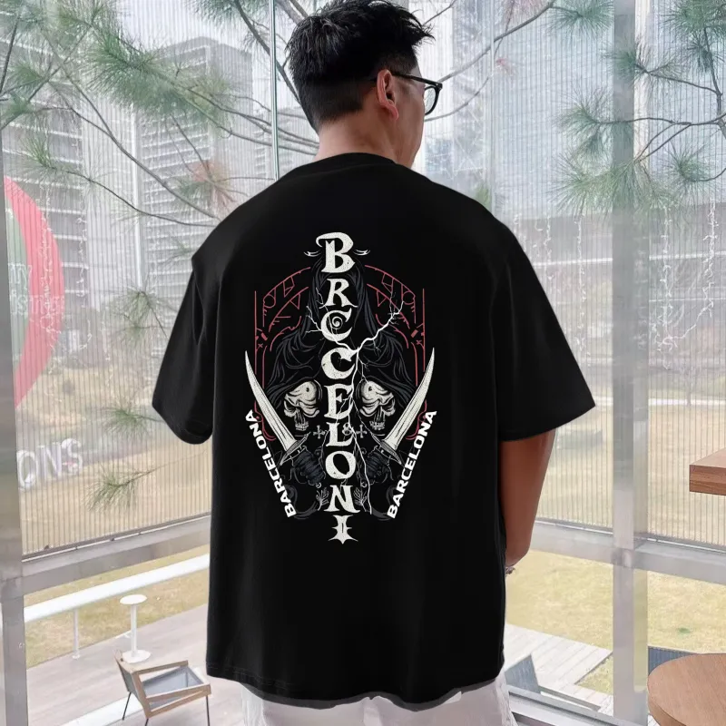 FCB ARCELONA T Shirts Unisex-2